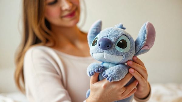 Les meilleures peluches Stitch respirantes pour calmer bébé